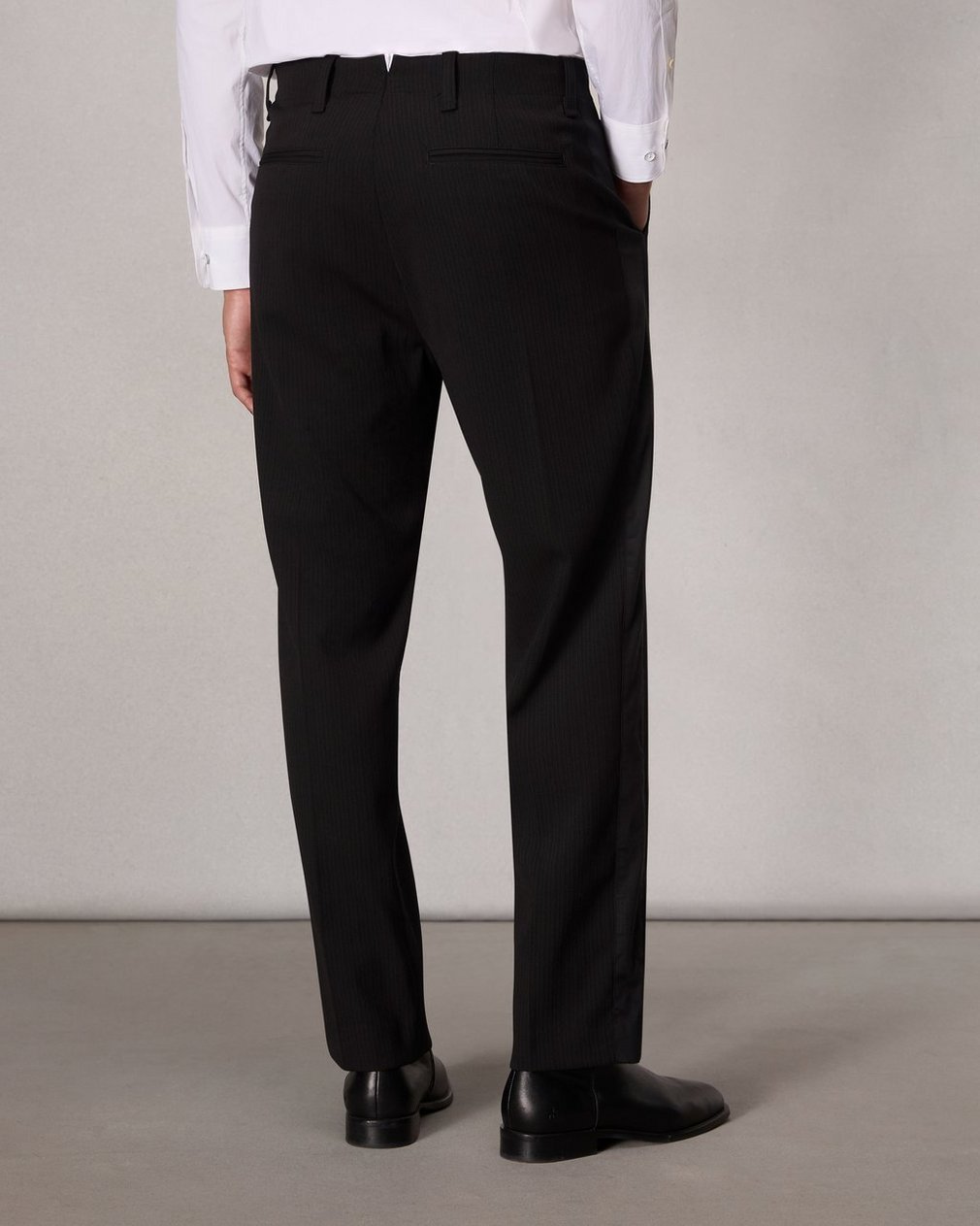 Bradford Tuxedo Pant Black Pinstripe - Image 4