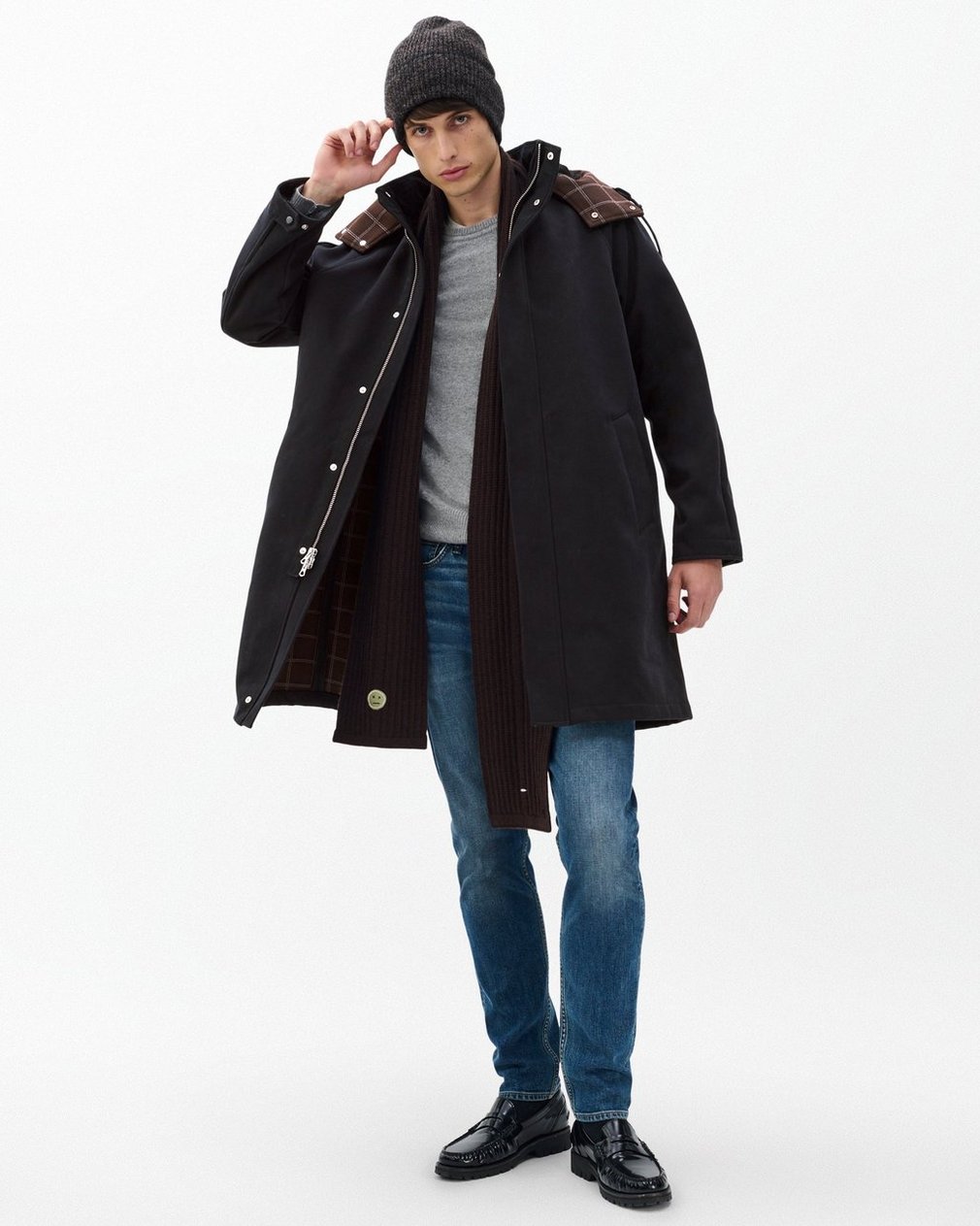Garret Coat Black - Image 3