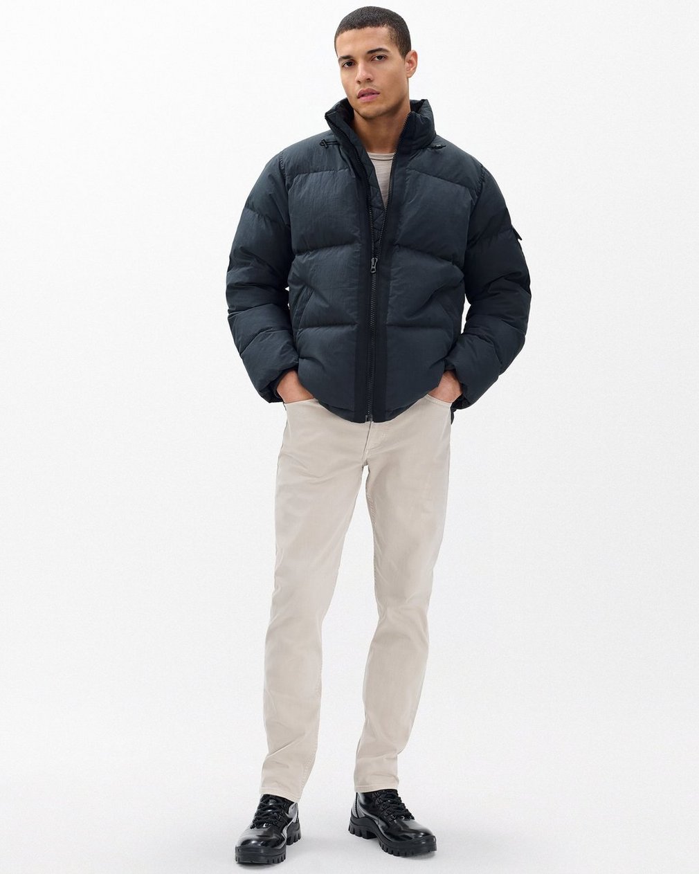 Daniel Down Jacket Black - Image 3