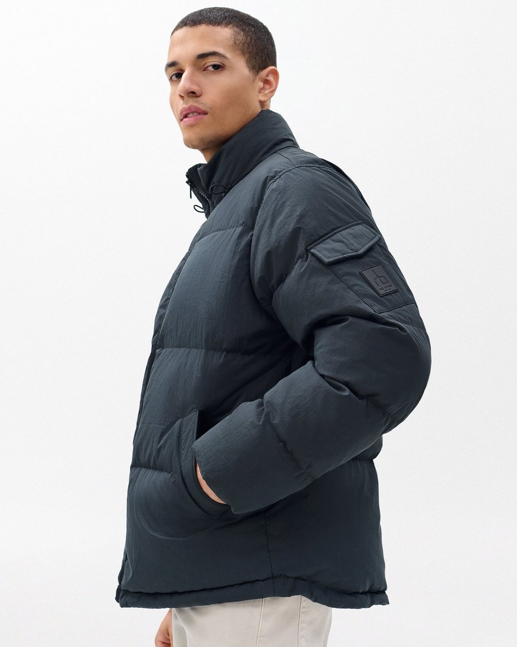 Daniel Down Jacket Black - Image 4