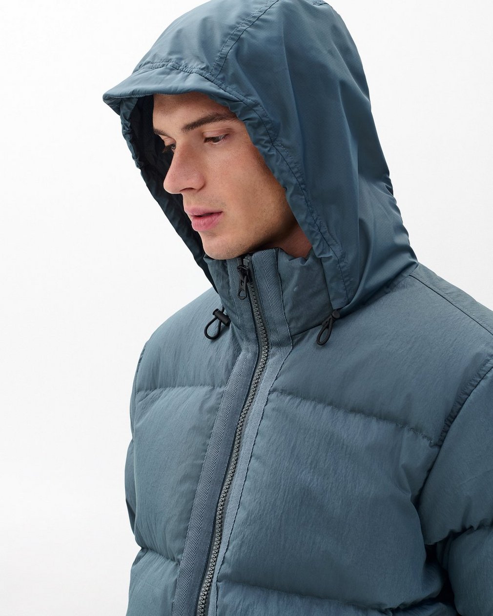 Daniel Down Jacket Slate - Image 6