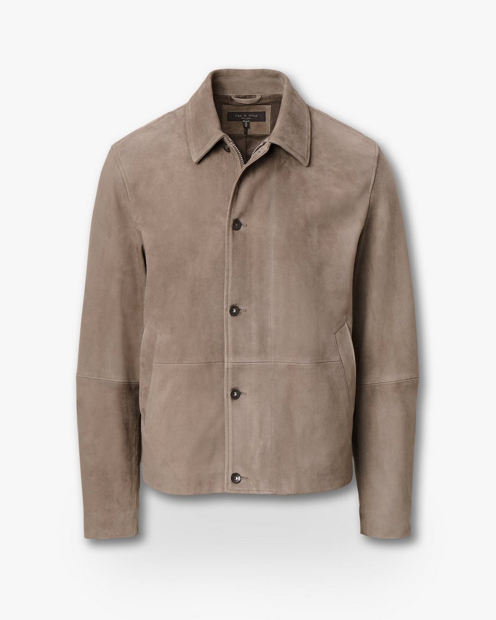 Dustin Suede Jacket Grey - Image 2