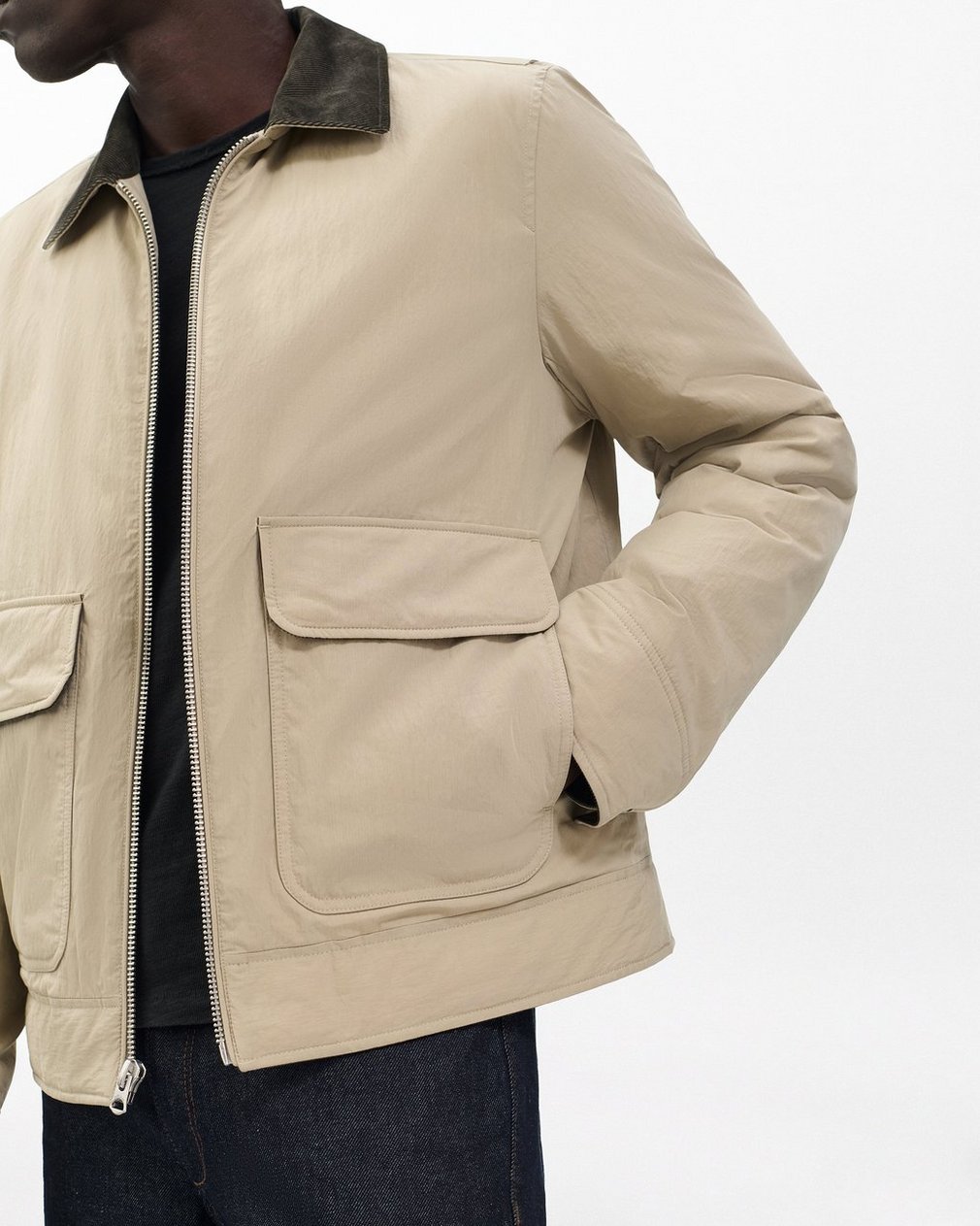 Derrick Down-Filled Jacket Light Metal - Image 5