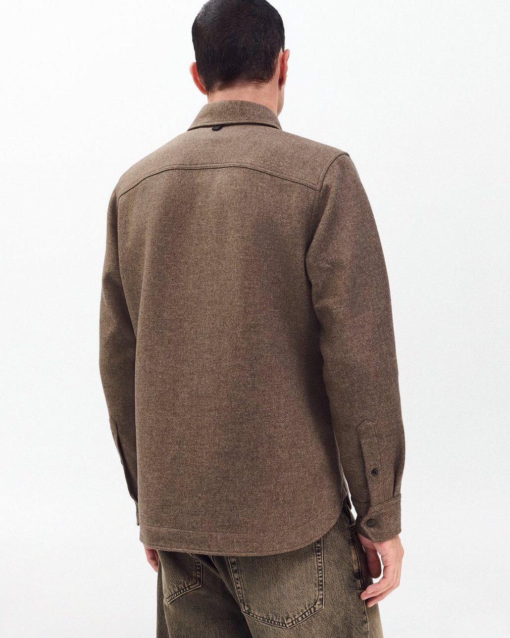 Chelsea Shirt Jacket Brown - Image 5