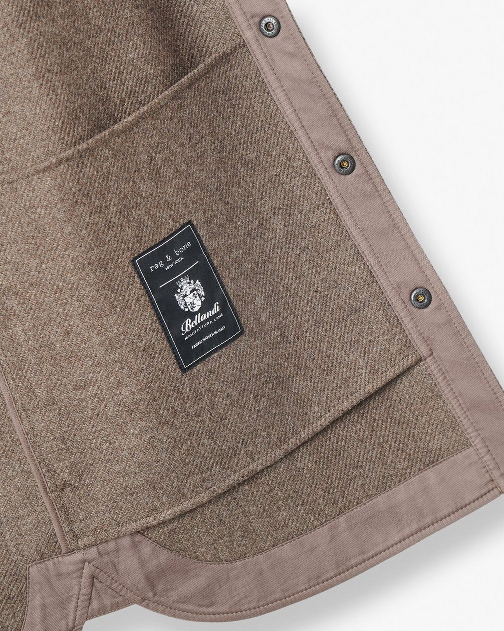 Chelsea Shirt Jacket Brown - Image 6