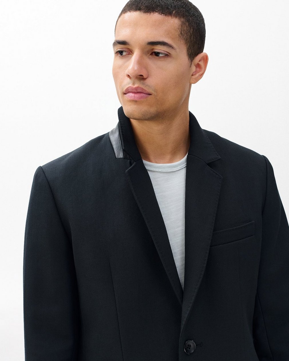 Beckett Italian Twill Coat Black - Image 4