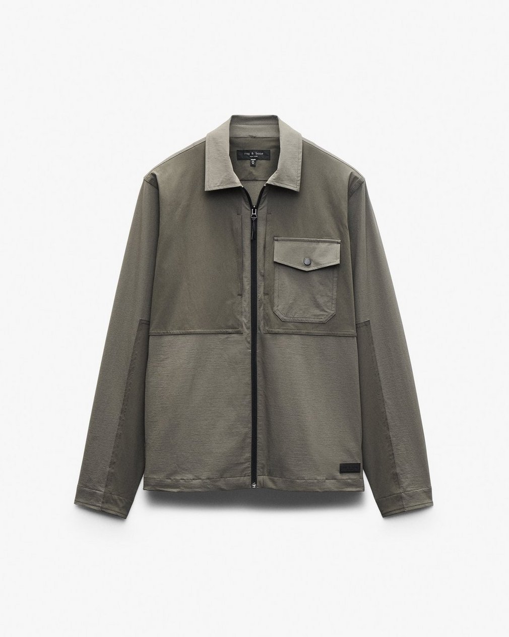 Stretch Ripstop Shirt Jacket Dark Shadow - Image 2