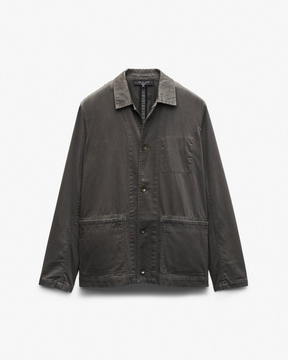 Evan Twill Chore Jacket Dark Shadow - Image 2