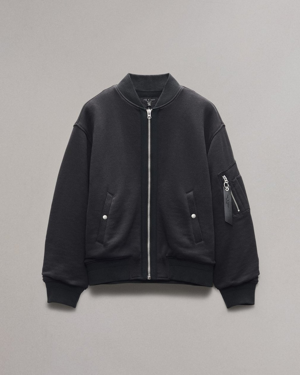 Menston Bomber Jacket Black - Image 2