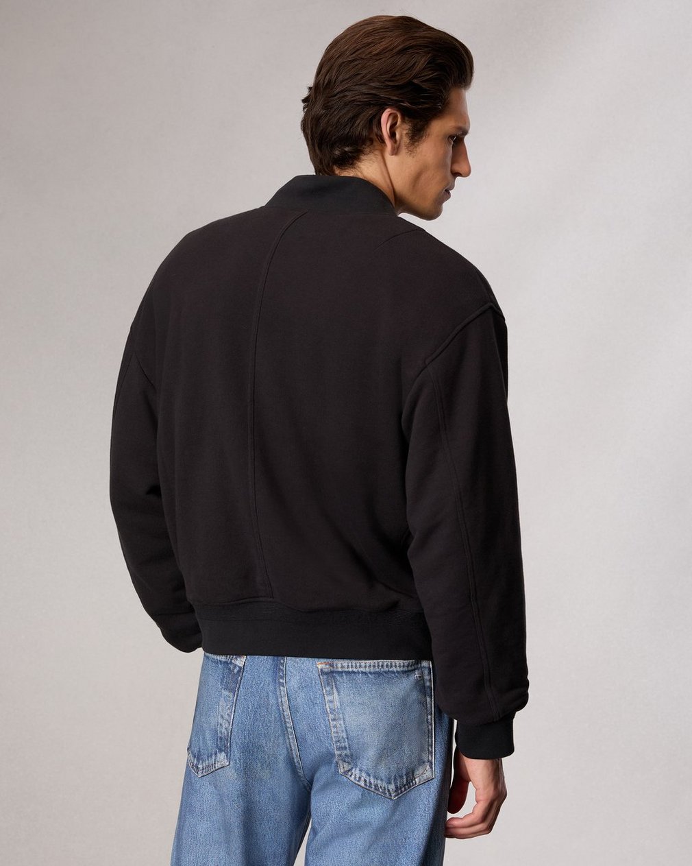 Menston Bomber Jacket Black - Image 5