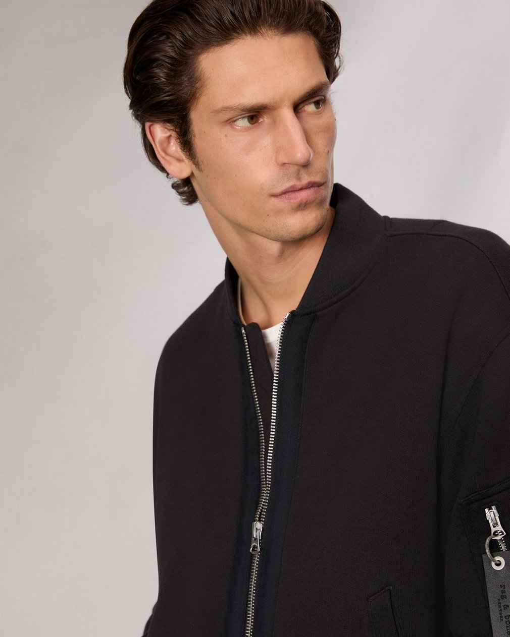 Menston Bomber Jacket Black - Image 6