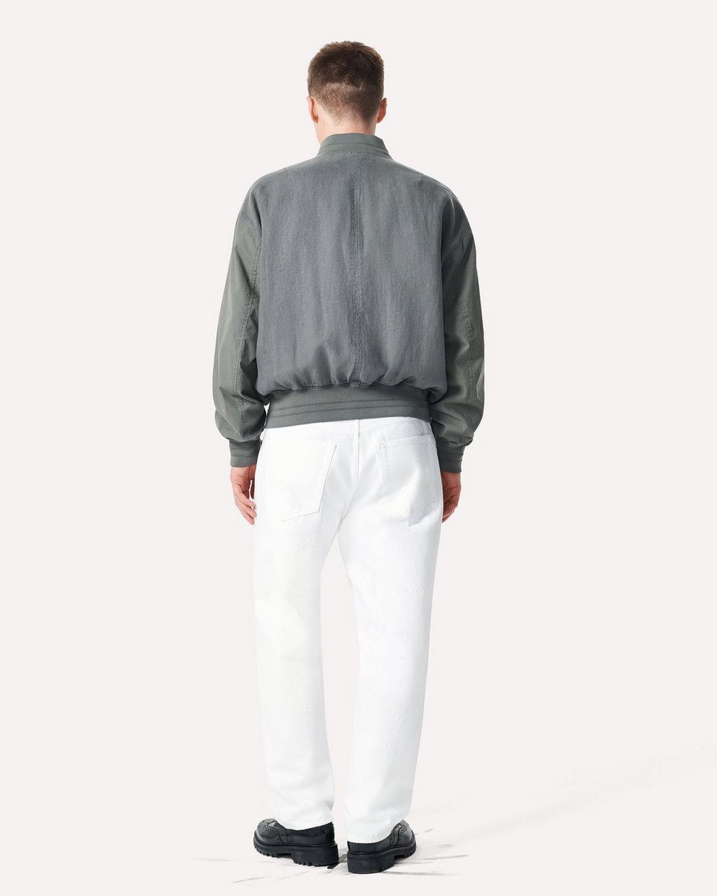 Leo Linen Souvenir Jacket Pavement - Image 6