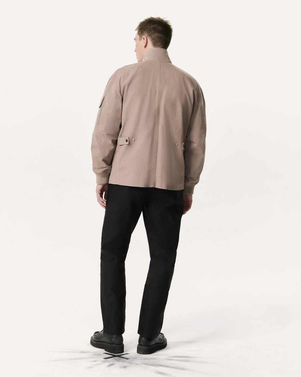 Ashland Cotton Utility Jacket Elephant Grey - Image 5