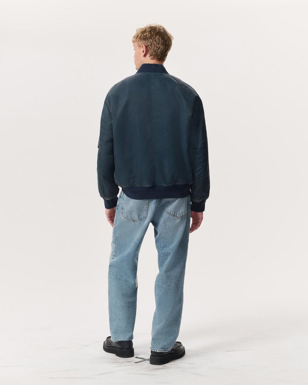 Menston Relaxed Fit Bomber Jacket Salute - Image 5