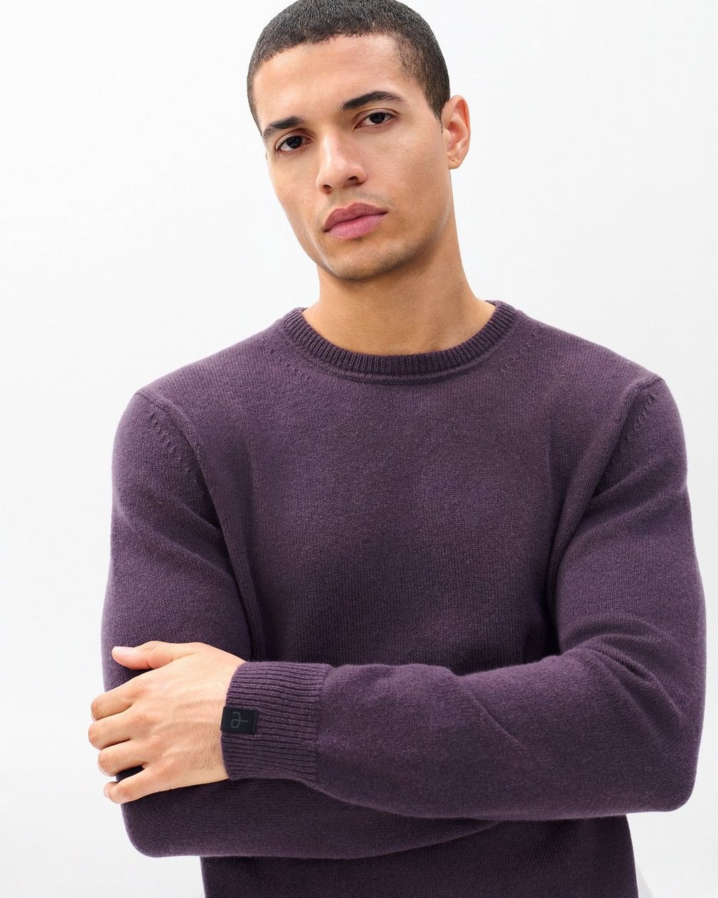 Declan Cashmere Sweater Deep Plum