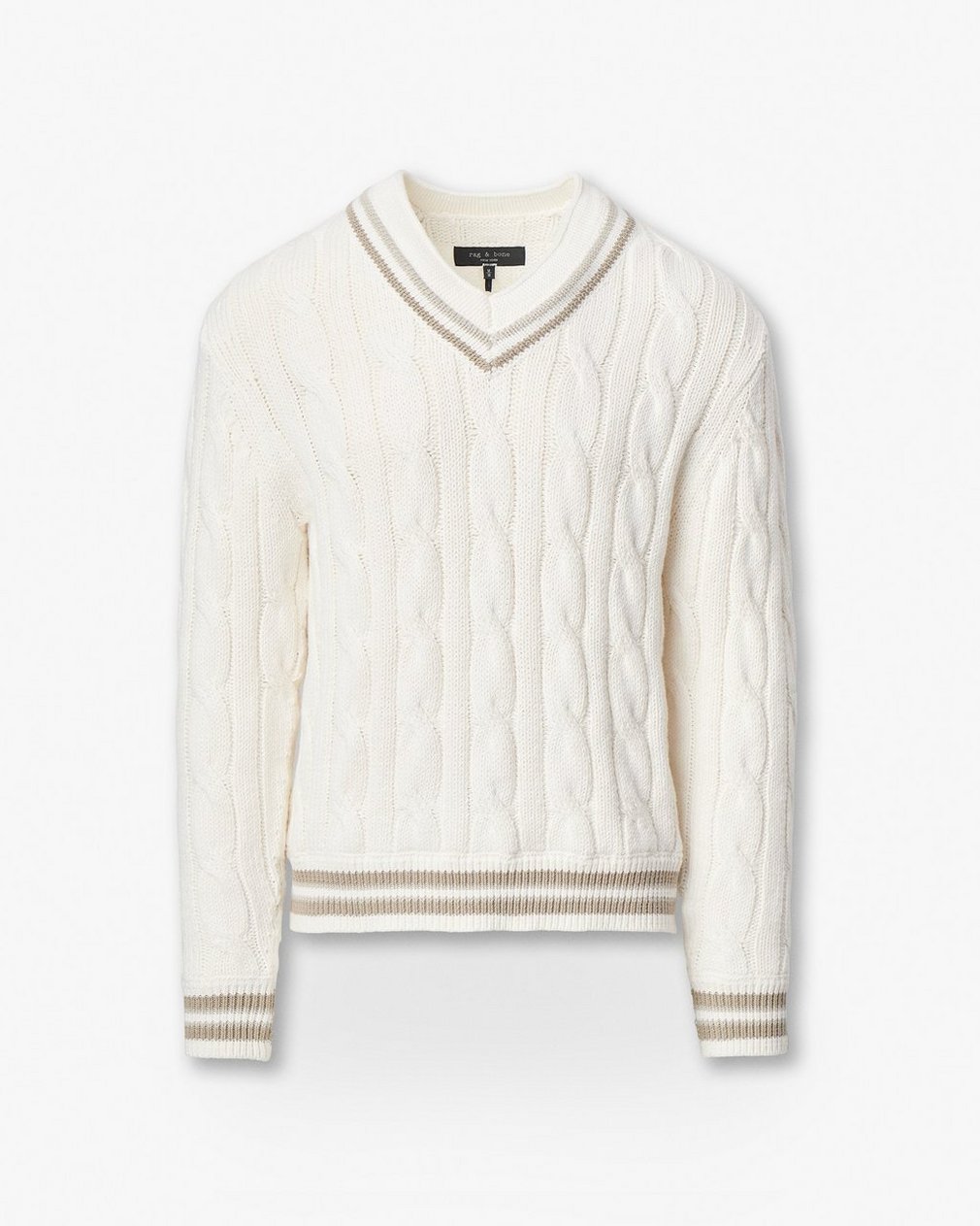 Tristan Cricket Sweater Vanilla - Image 2