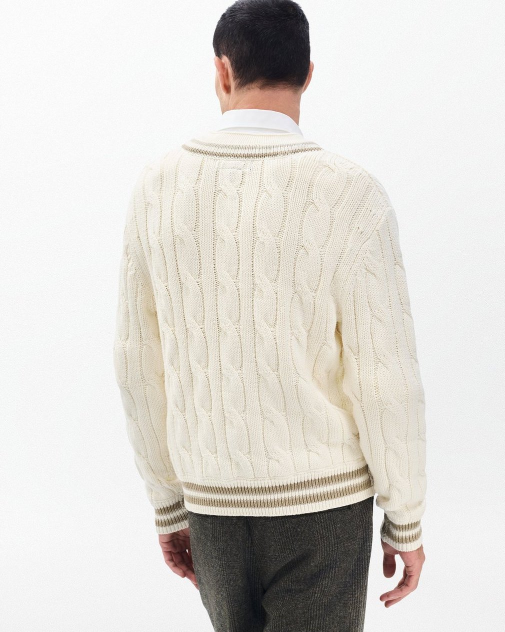 Tristan Cricket Sweater Vanilla - Image 6
