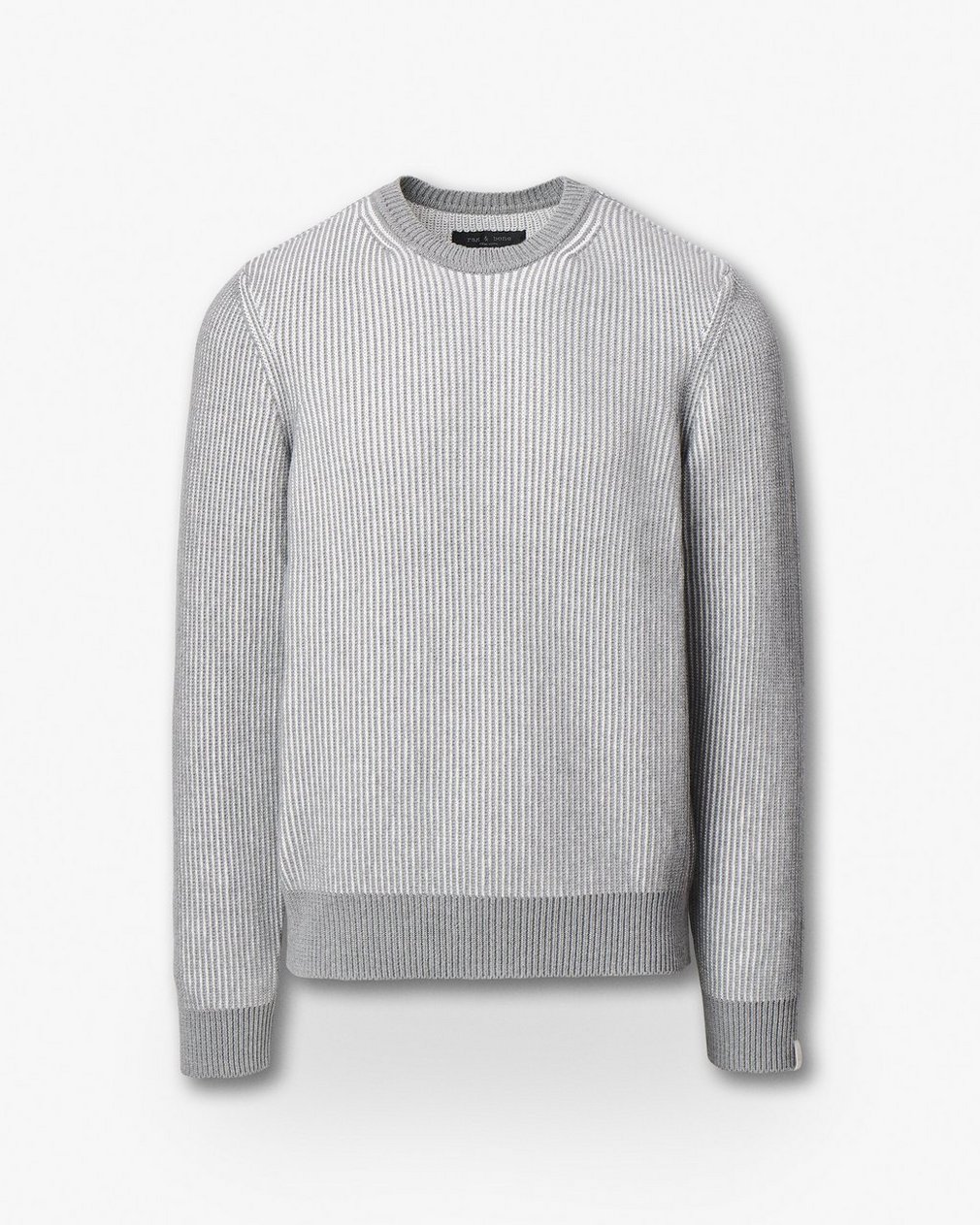 Simon Striped Sweater Grey Multi - Image 2