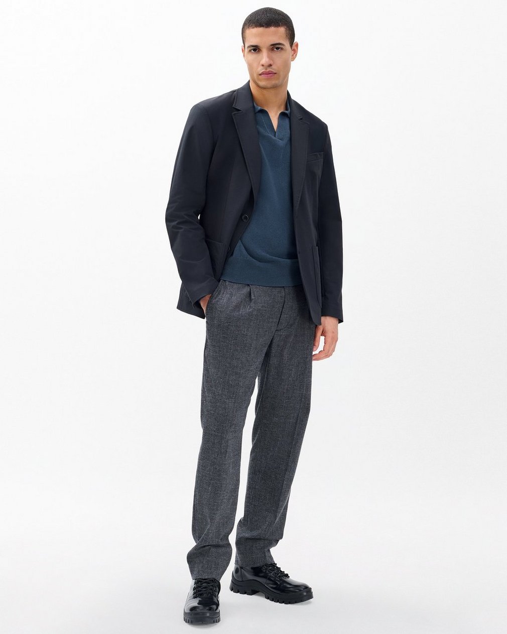 Downing Cashmere Polo Ombre - Image 3