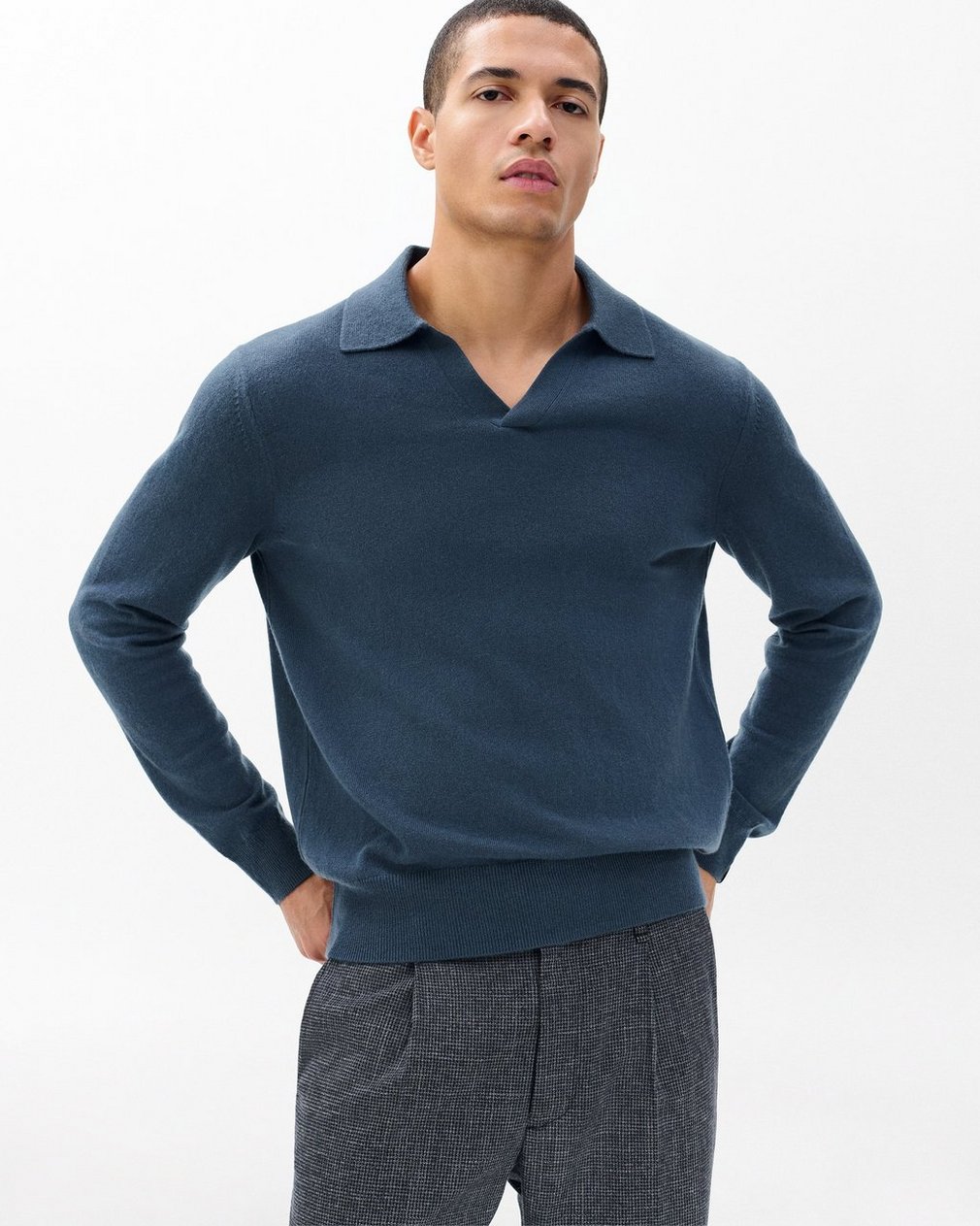 Downing Cashmere Polo Ombre - Image 5