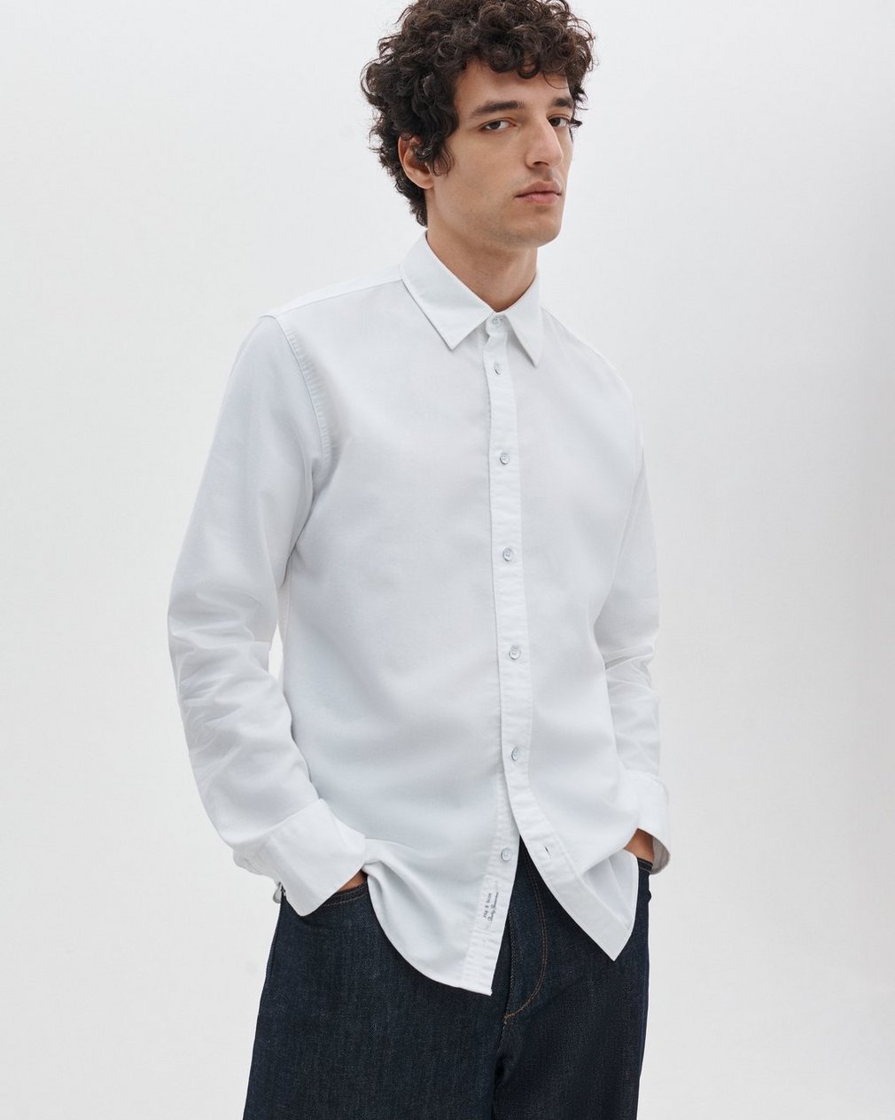 Tomlin Stretch-Cotton Dobby Shirt White