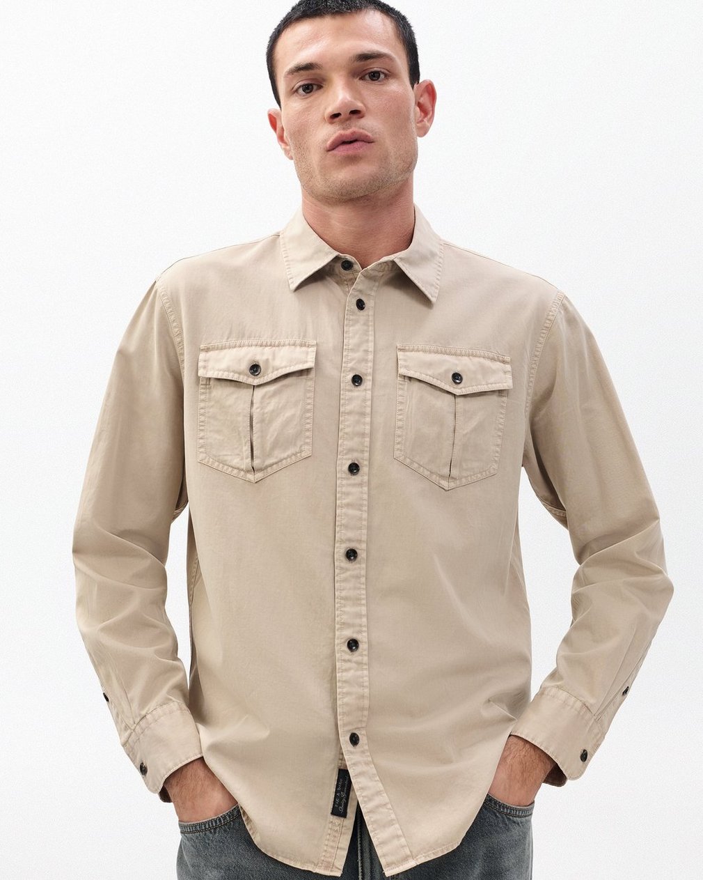 Finch Military Shirt Light Metal