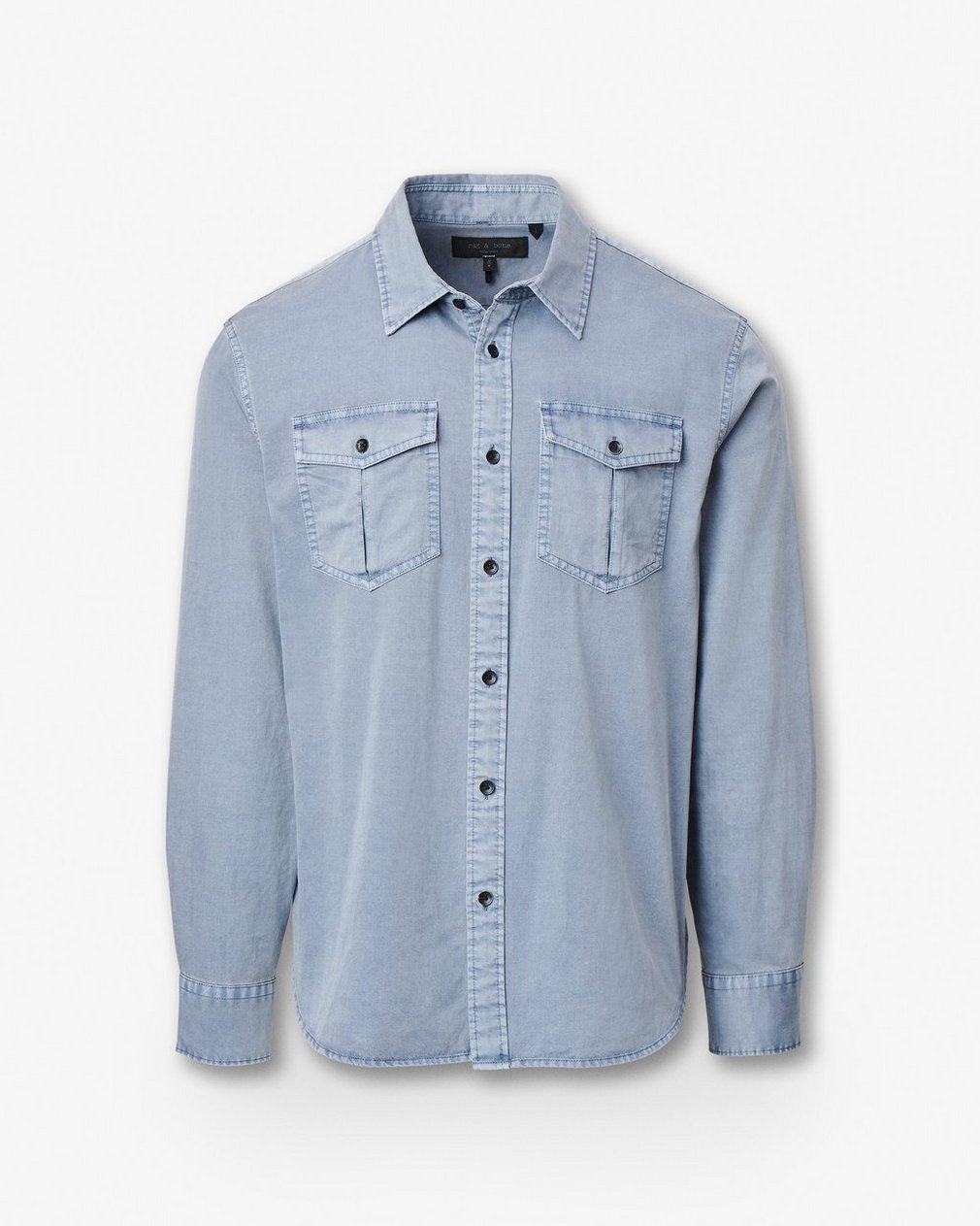 Finch Military Shirt Workwear Blue - Image 2