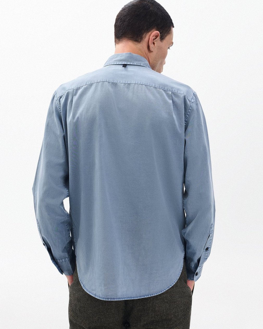 Finch Military Shirt Workwear Blue - Image 6