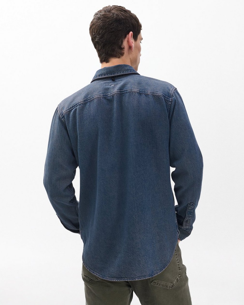 Jack Infuse Denim Shirt Graphite Indigo - Image 6