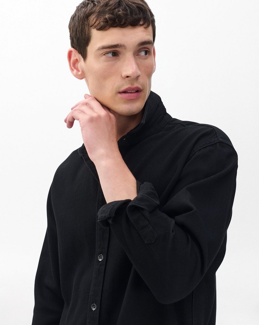 Finch Denim Shirt Black