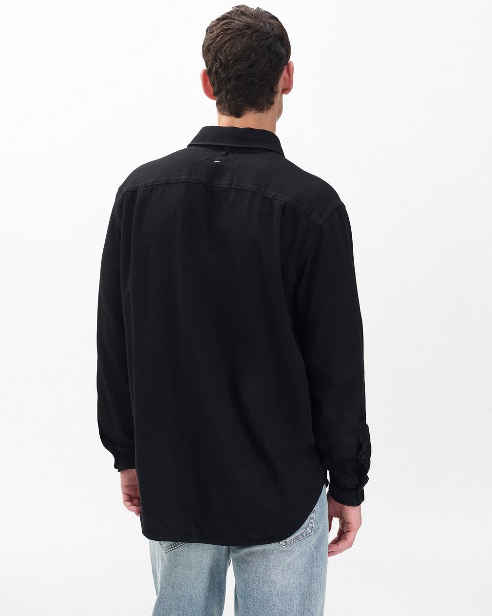 Finch Denim Shirt Black - Image 6