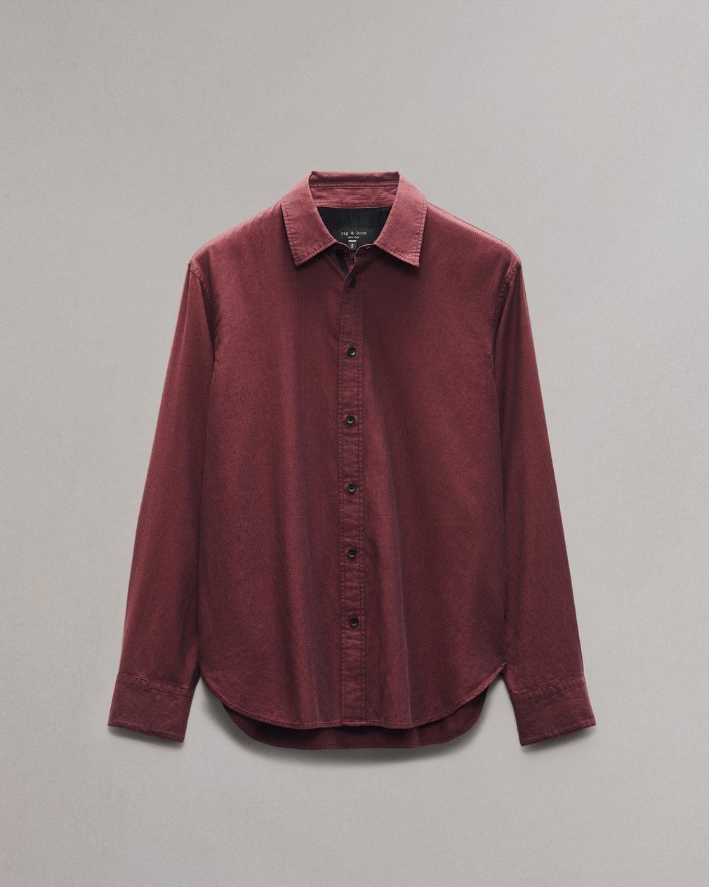 Finch Textured Striped Shirt Red Stripe - Image 2