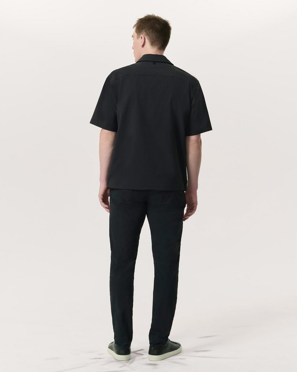 Breaker Relaxed Fit Utility Overshirt Black - Image 5