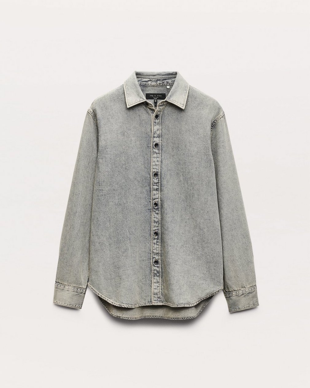 Finch Denim Shirt Worn Bleach - Image 2