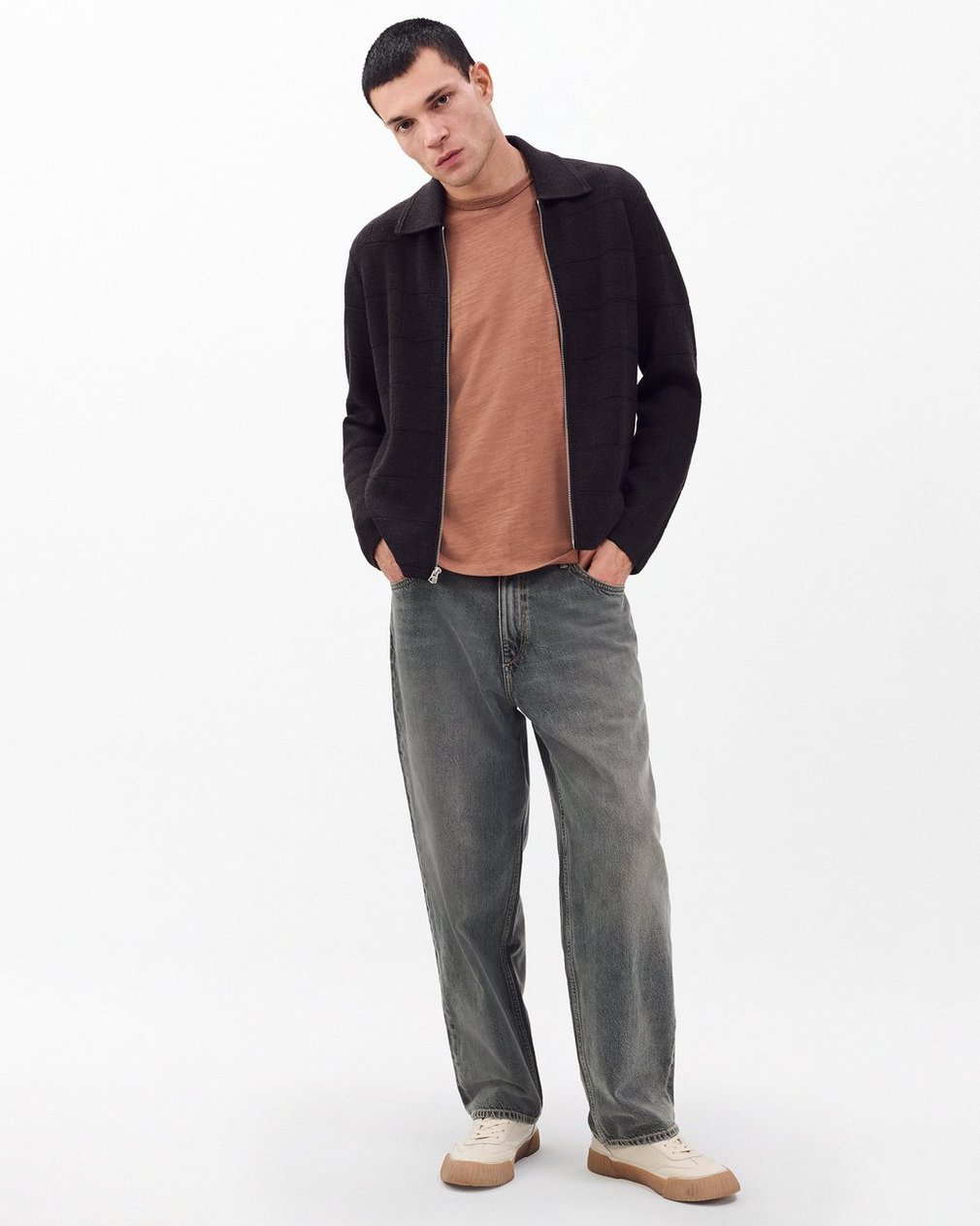 Classic Flame T Shirt Rust - Image 3