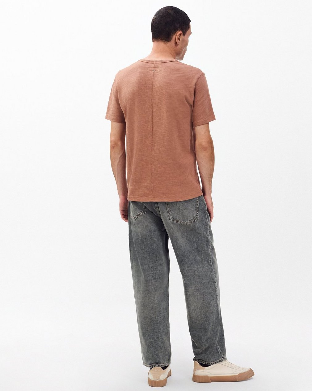 Classic Flame T Shirt Rust - Image 5