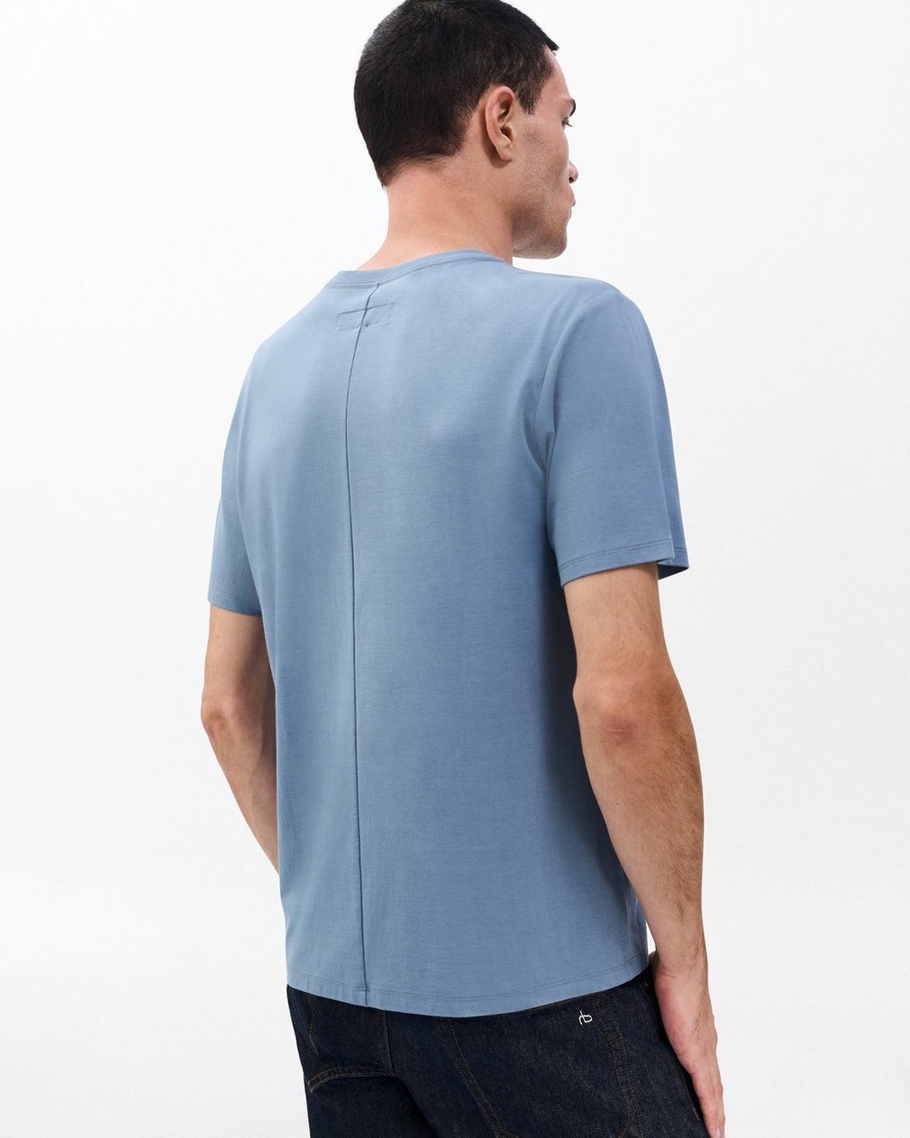 Tech Jersey T Shirt Workwear Blue - Image 5