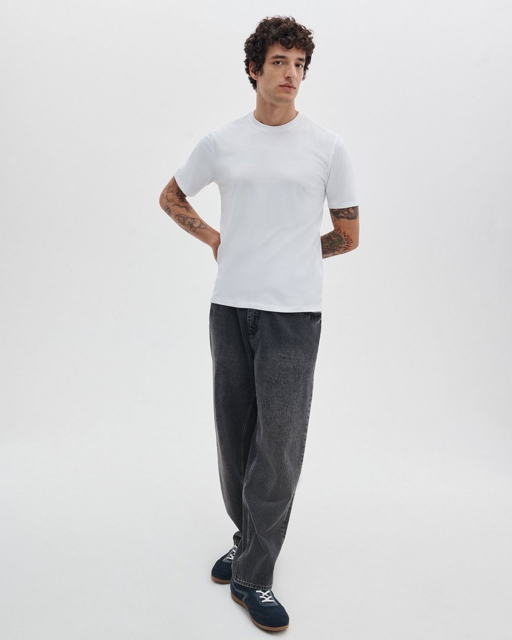 Tech Jersey T Shirt White - Image 3