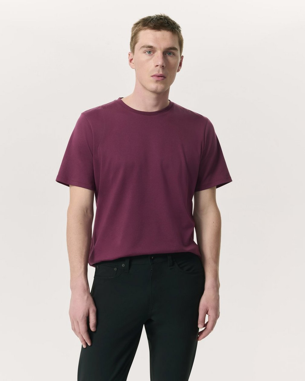 Tech Jersey T-Shirt Rosewood - Image 2