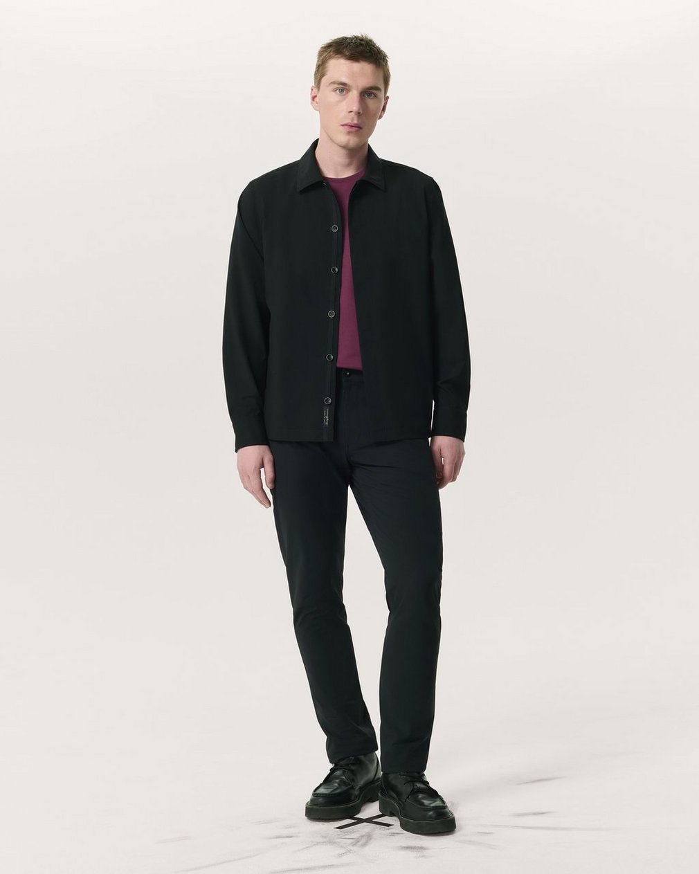 Tech Jersey T-Shirt Rosewood - Image 4