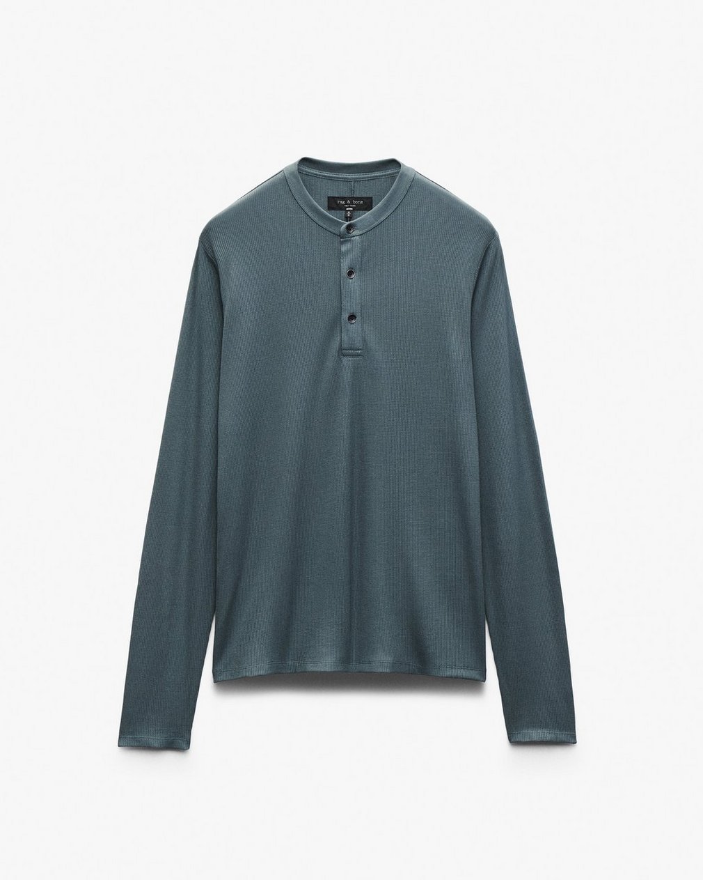 Tech Waffle Henley Slate