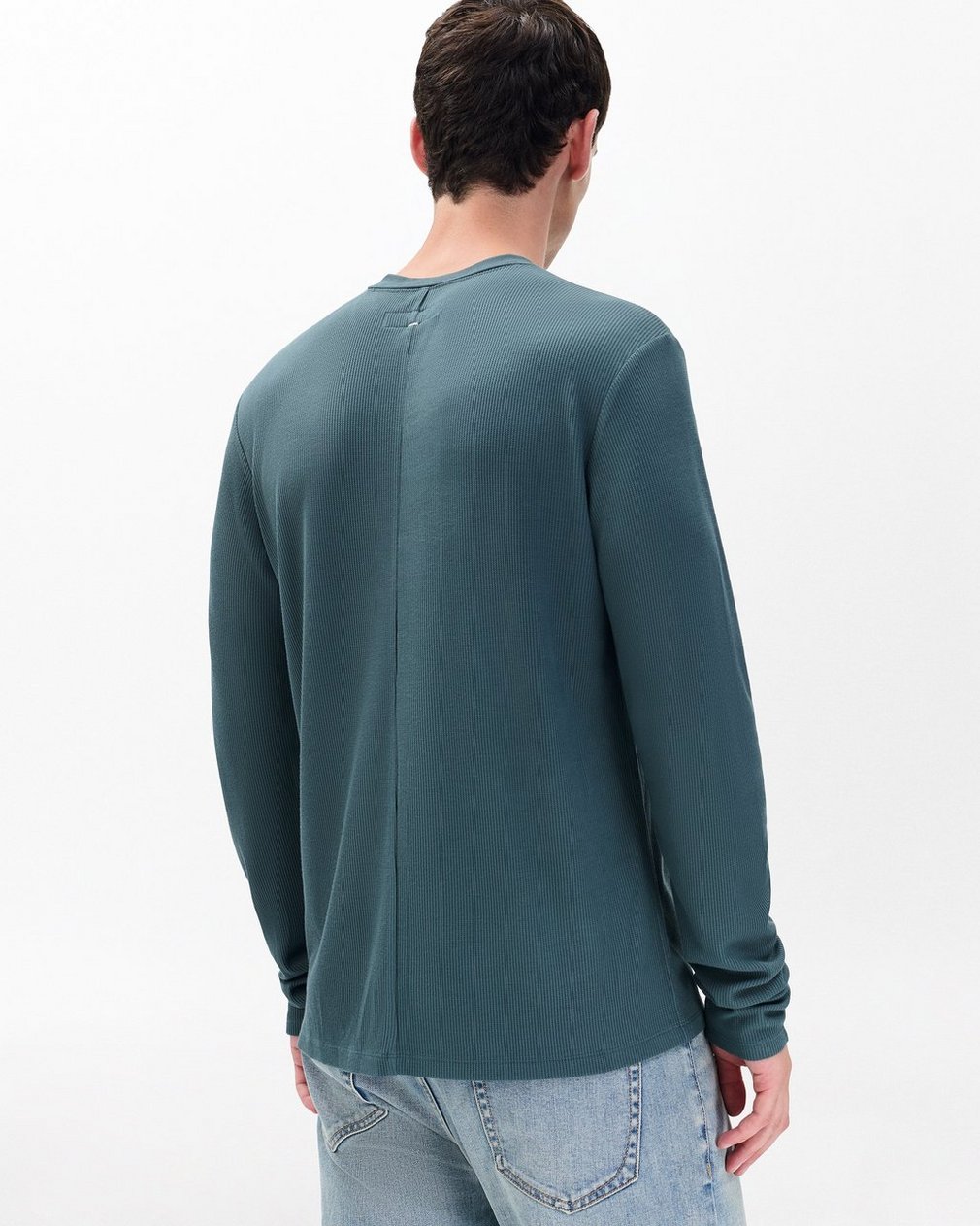Tech Waffle Henley Slate - Image 6