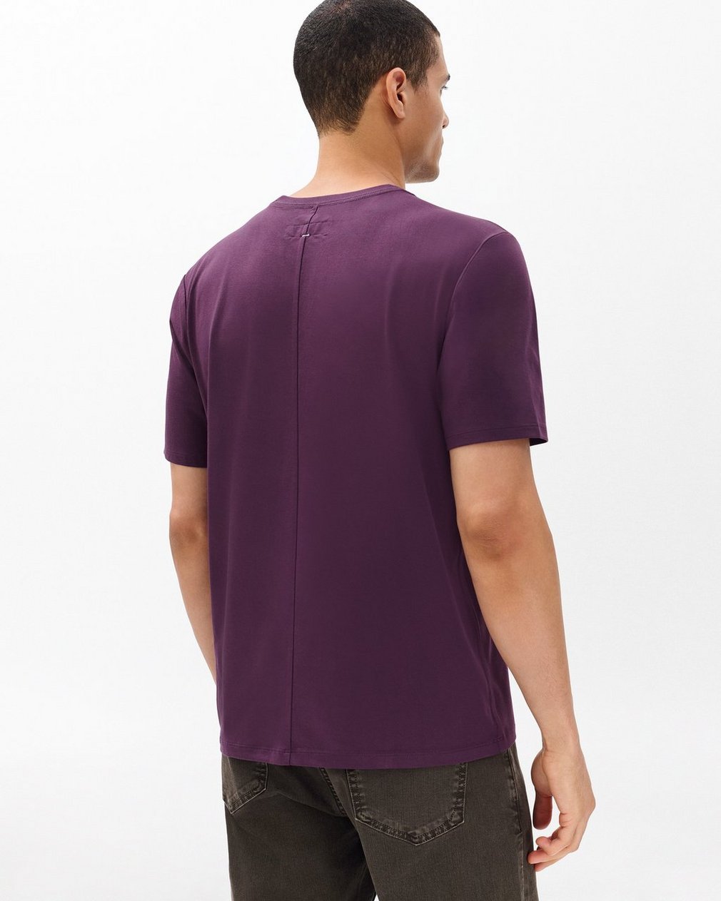Tech Jersey T Shirt Faded Purple - Image 5