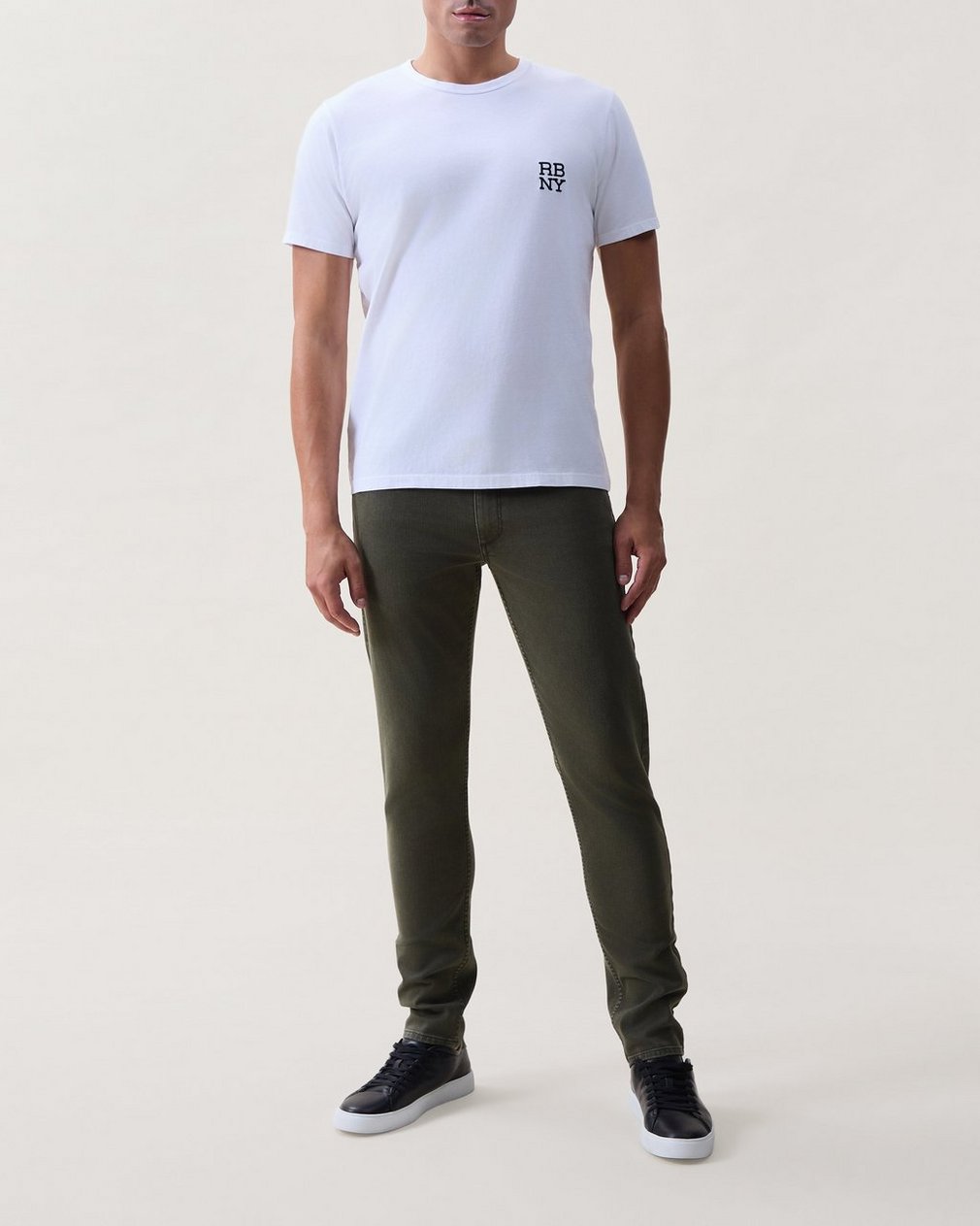 rb NY Logo T Shirt White