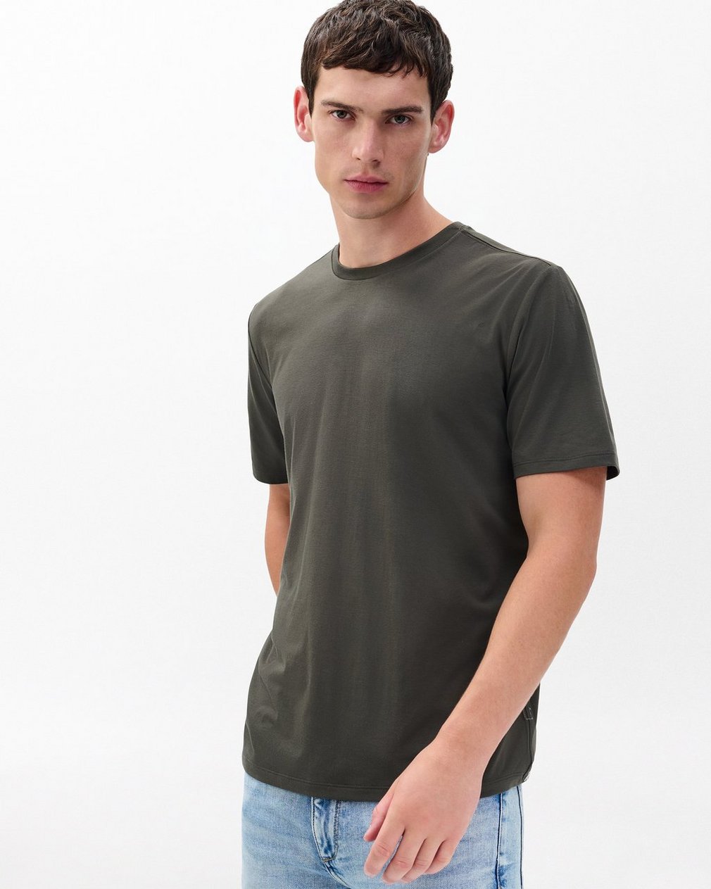 Tech Jersey T Shirt Dark Shadow - Image 2