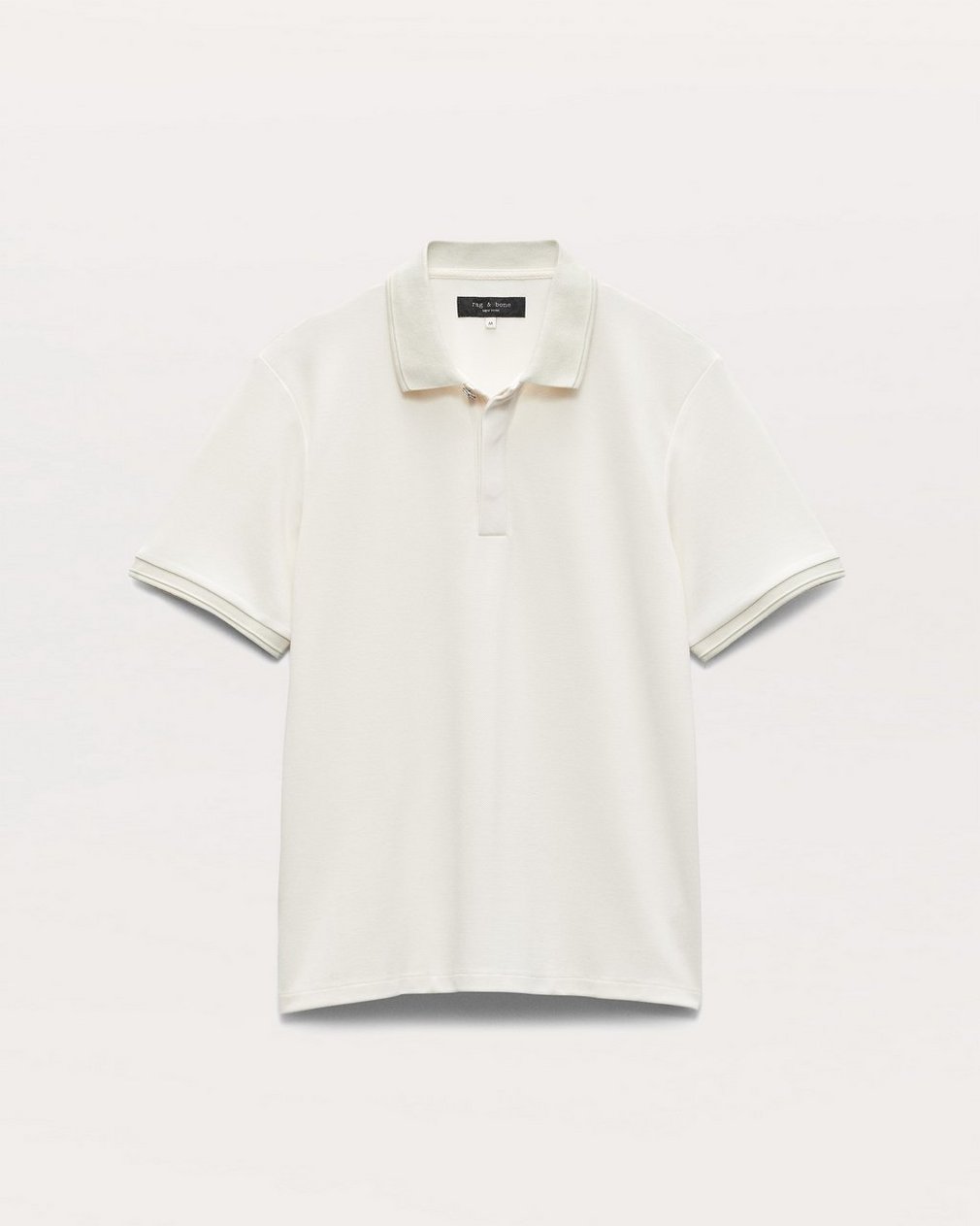 Tech Stretch Piqu?? Polo Chalk