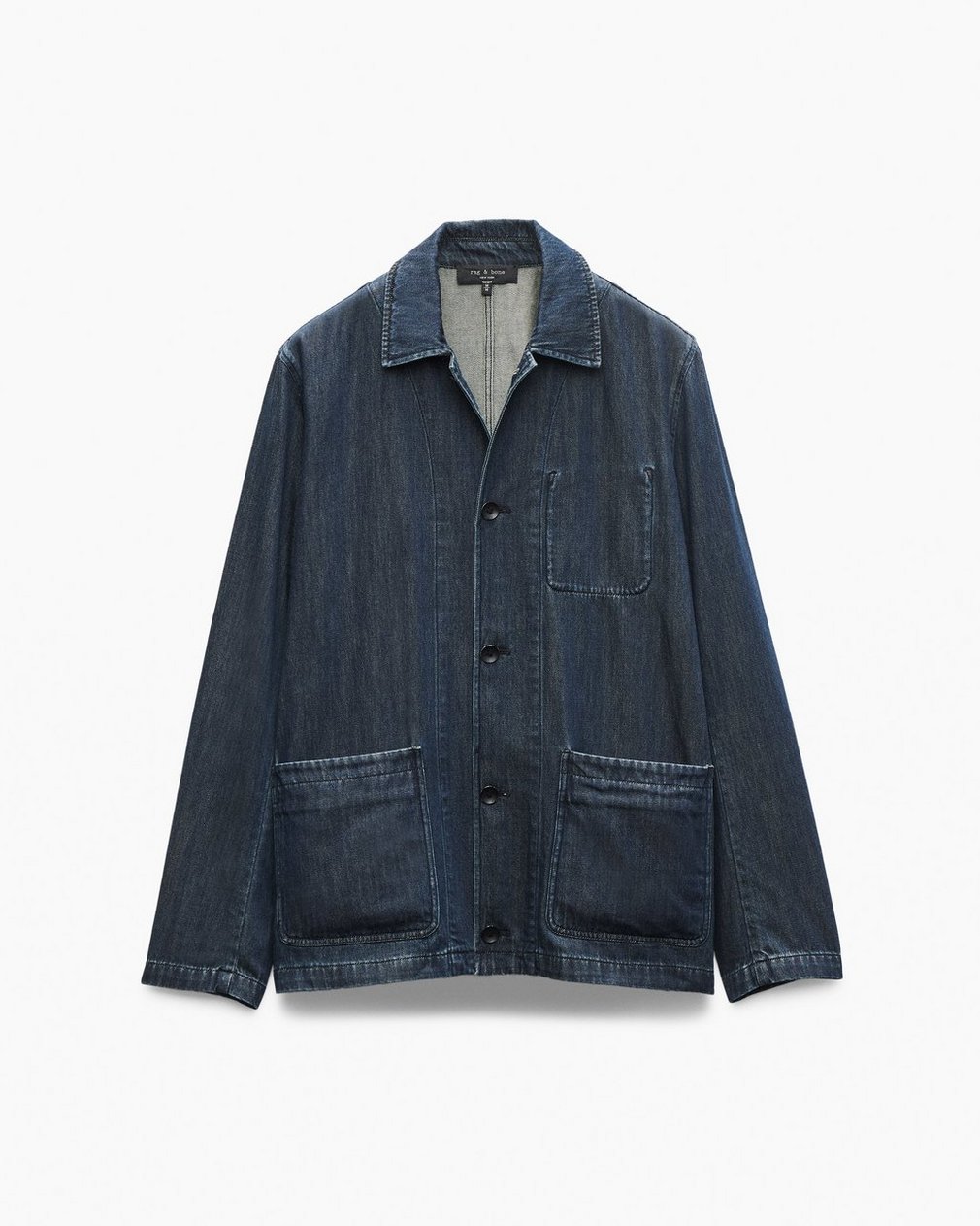 Evan Denim Chore Jacket Indigo - Image 2
