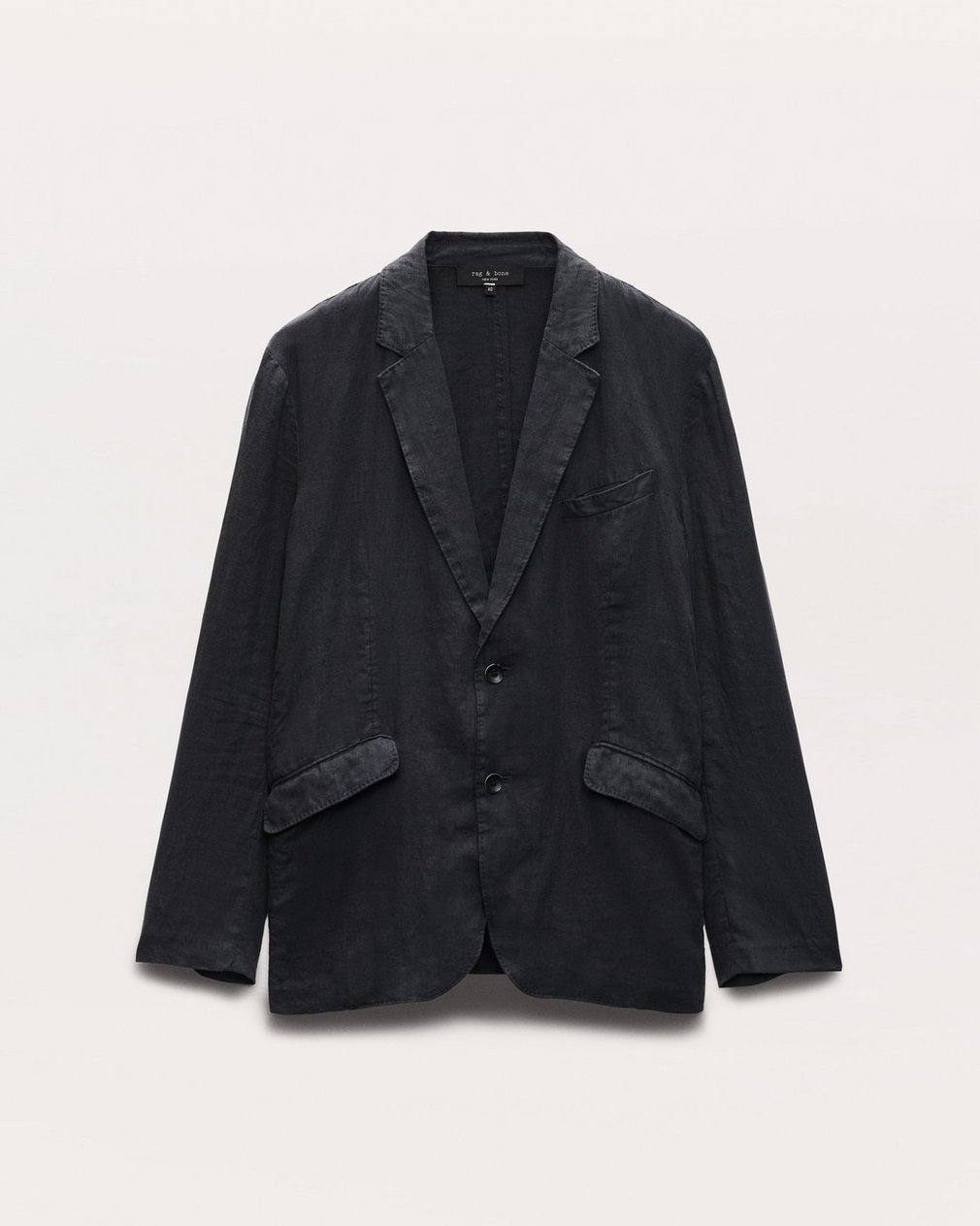 Butler Linen Blazer Black - Image 2