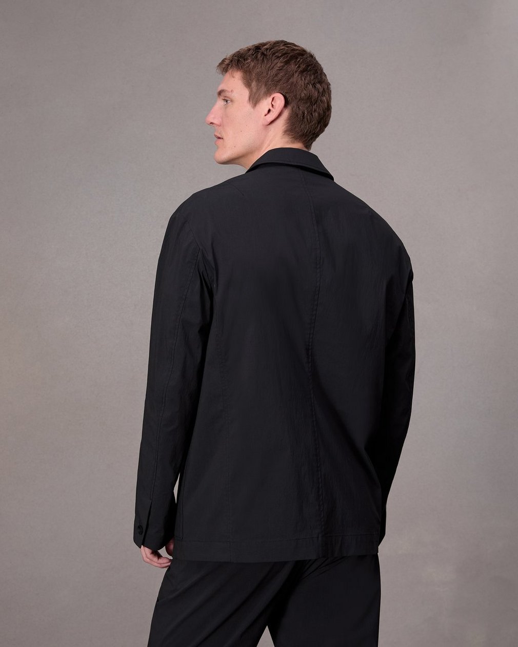 Gramercy Cotton Blazer Black - Image 5