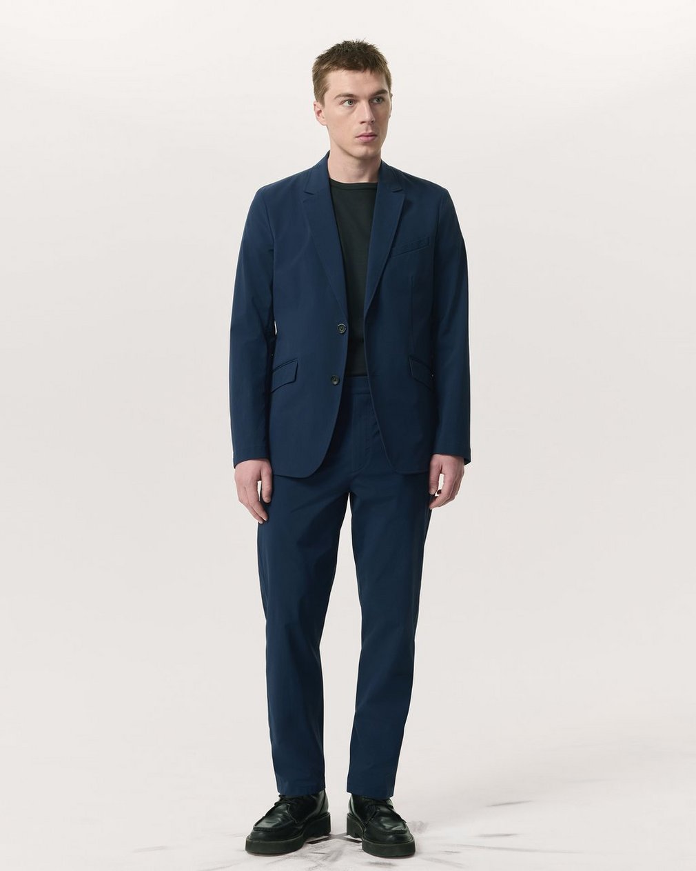 Butler Stretch Nylon Blazer Navy - Image 4